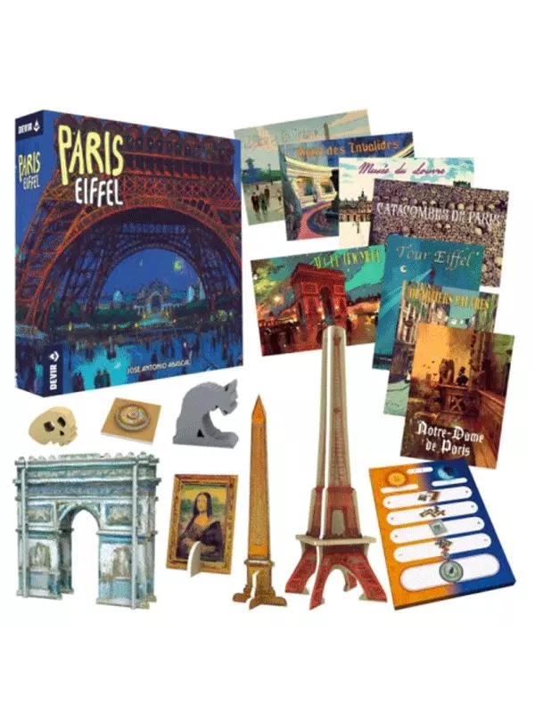 Paris: Eiffel - Expansión para el Juego de Mesa "Paris: La Cité de la Lumière"