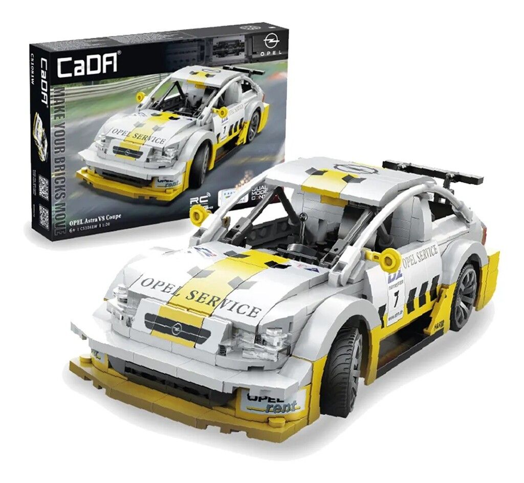 Auto RC Opel Astra V8 Rally - Set de Bloques Dual Control 1:20 (CaDA)