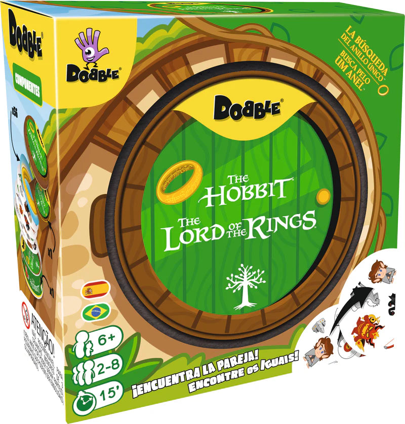 Juego de Cartas Dobble The Lord of the Rings
