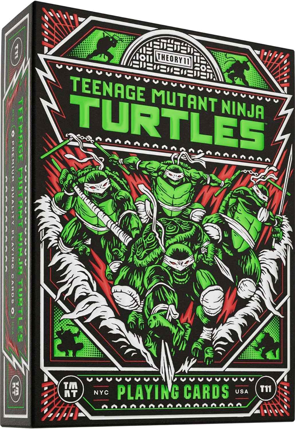 theory11 TEENAGE MUTANT NINJA TURTLES - Baraja Premium de Lujo