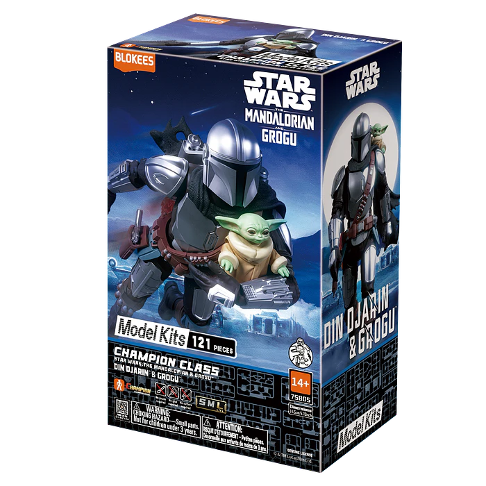 Blokees Star Wars Din Djarin & Grogu