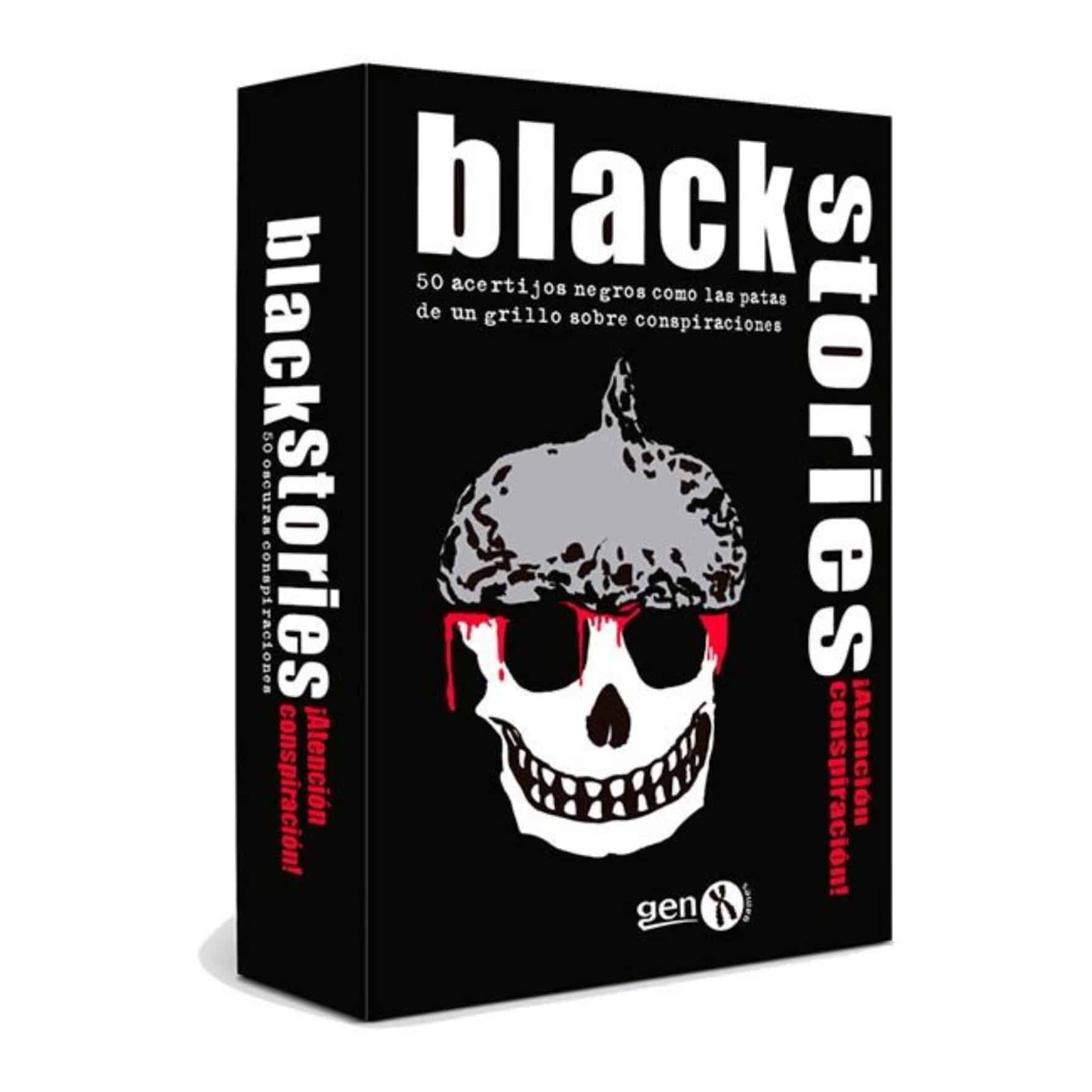 Juego Black Stories ¡Atención Conspiración!