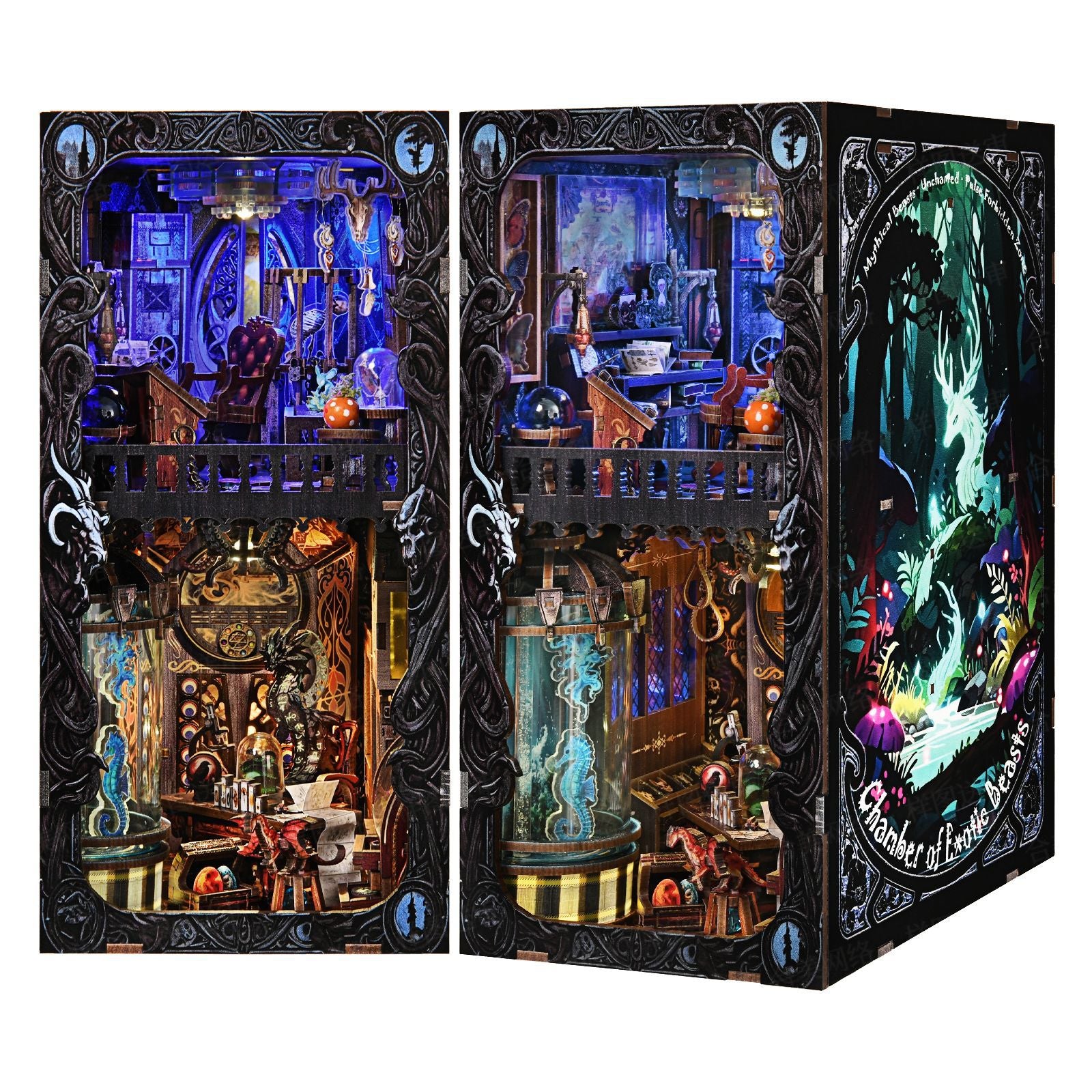 Separador de libros - Chamber of Exotic Monster - Booknook (KT04)