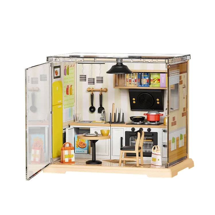 Mini Cocina Familiar DIY - Rompecabezas 3D (503)