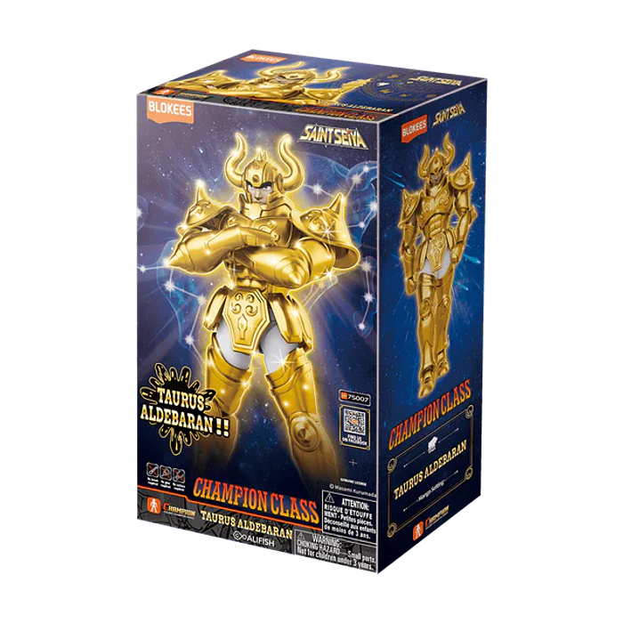 Blokees Saint Seiya Tauro Aldebarán Figura Champion Class