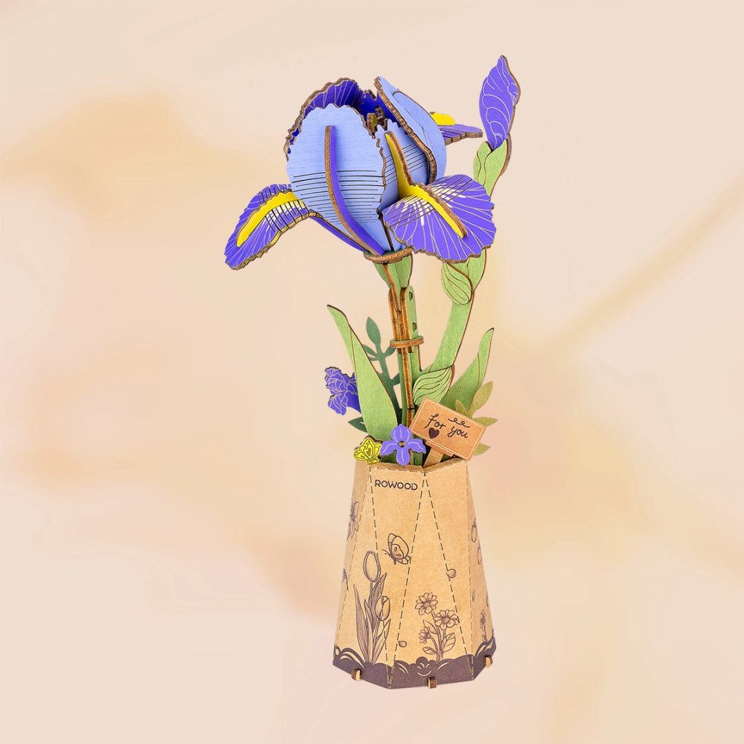 Flor de Madera Purple Iris (TW121)