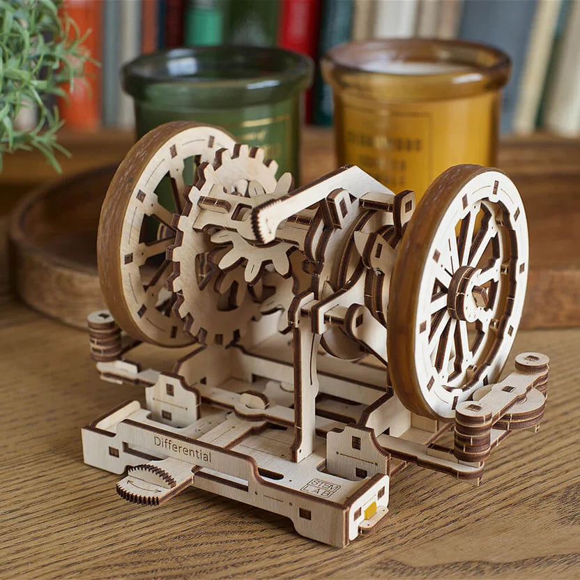 UGEARS Diferencial - Maqueta Mecánica de Madera 3D