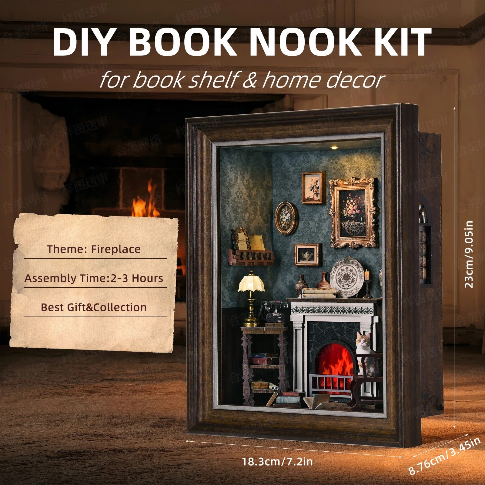Separador de libros - FireWire Storycraft - Booknook (ZR02)