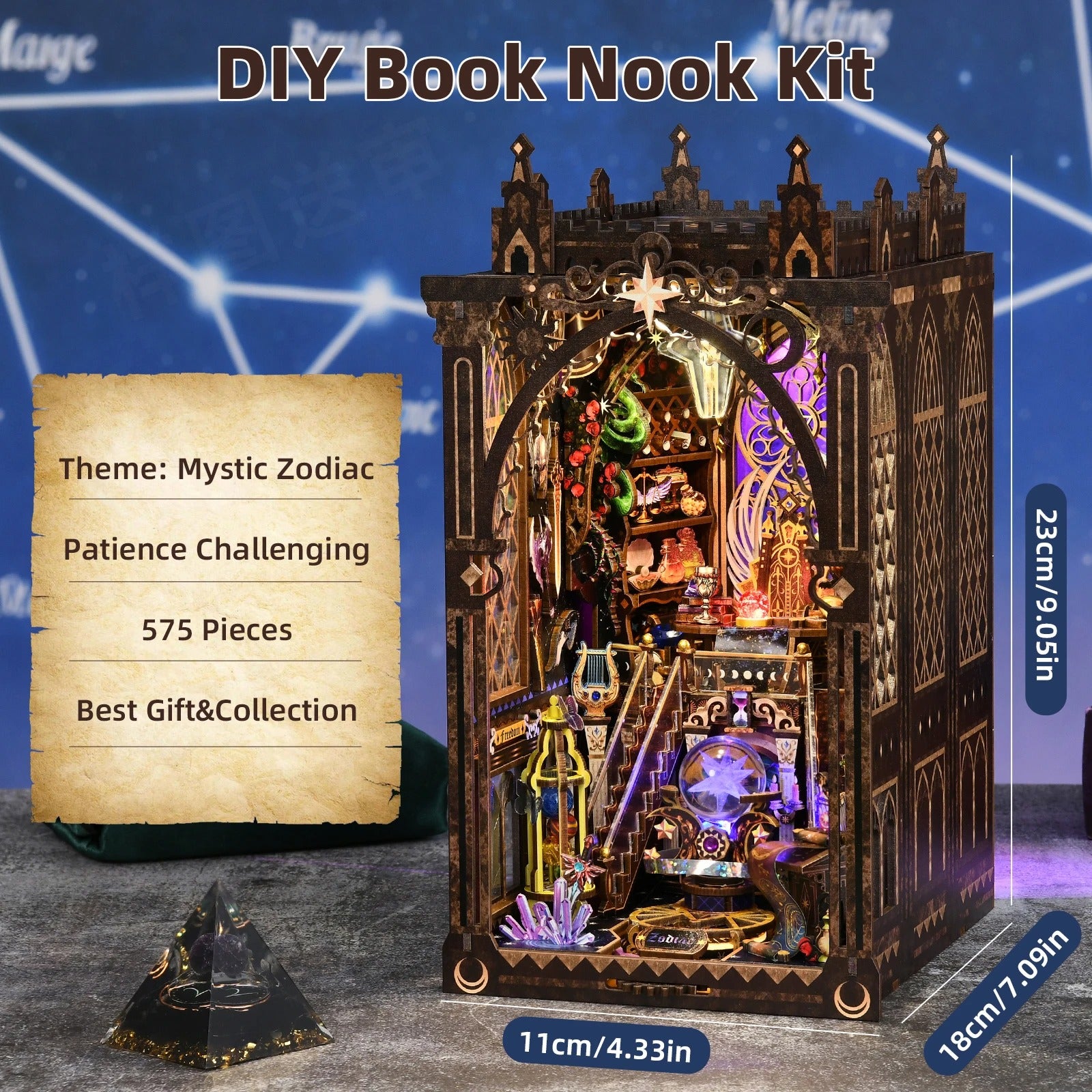 Book Nook Mystic Zodiac
