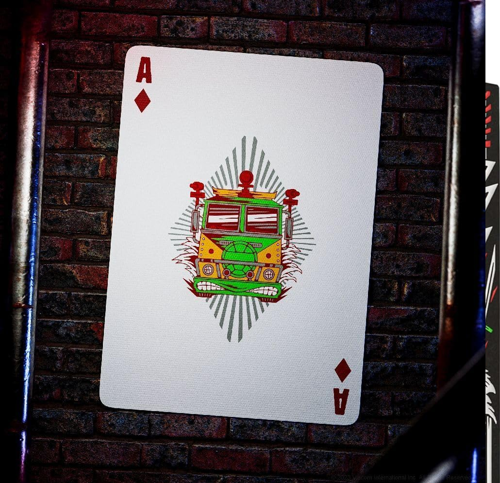 theory11 TEENAGE MUTANT NINJA TURTLES - Baraja Premium de Lujo