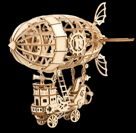 Airship - Rompecabezas 3D - Maqueta de Madera Rolife