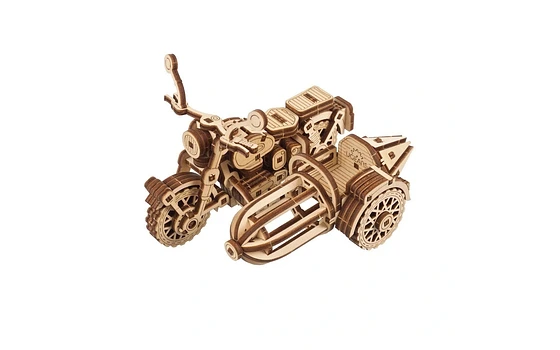 Motocicleta Voladora de Hagrid (Harry Potter) - Maqueta de Madera (Ugears)