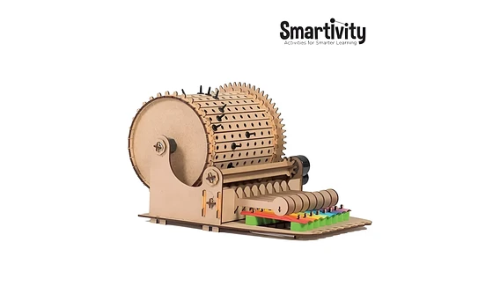 Smartivity Xilófono Mecánico (Mechanical Xylofun) - Kit STEM de Madera