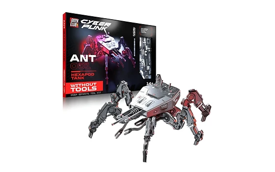 HEXAPOD TANK ANT001: Estabilidad Insuperable y Poder CyberPunk