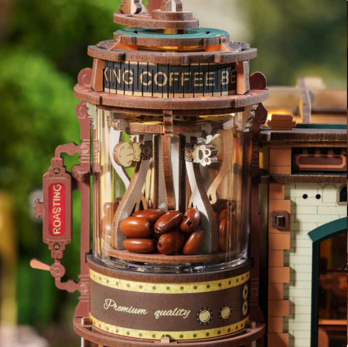 Caja Musical 3D Dream Coffee Factory (EAB02)