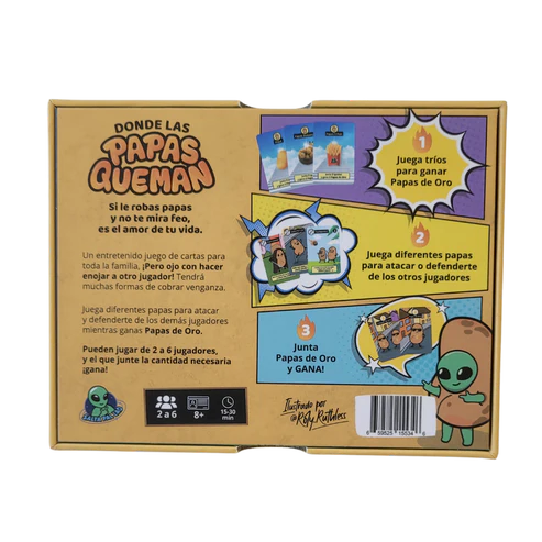 DONDE LAS PAPAS QUEMAN: ¡Ataque, Defensa y Mucha Papi-venganza!
