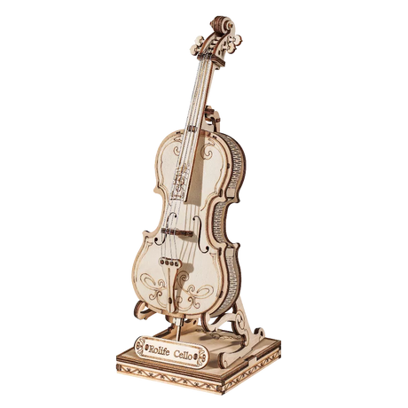 Cello - Mini Chelo - Maqueta de Madera Rolife