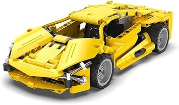 Auto Deportivo "Lightning" con Motor a Fricción - Set de Bloques (CaDA)