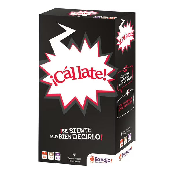 ¡Cállate! - Juego de Mesa de Humor y Respuestas Rápidas (Asmodee)