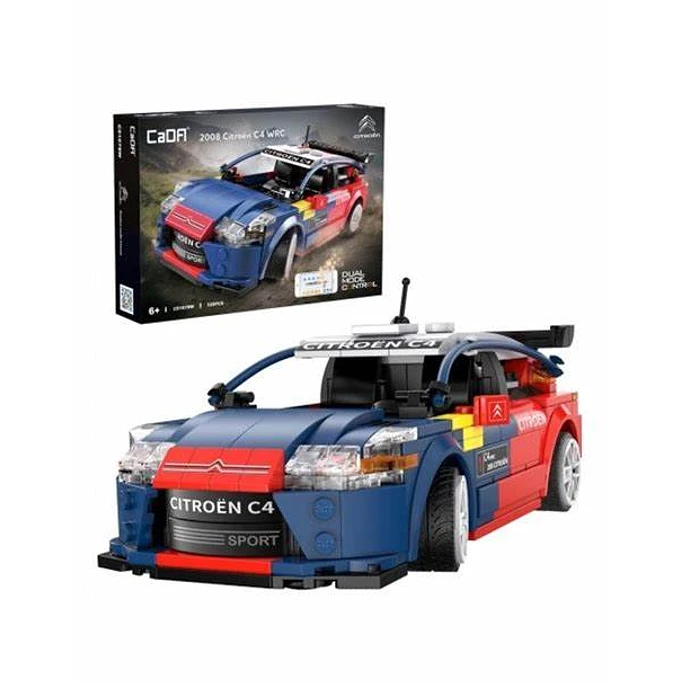Citroën C4 WRC (2008) Armable a Control Remoto - Set de Bloques 1:20 (CaDA)