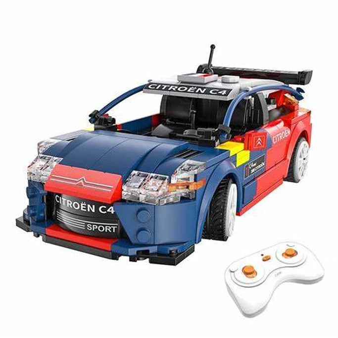 Citroën C4 WRC (2008) Armable a Control Remoto - Set de Bloques 1:20 (CaDA)