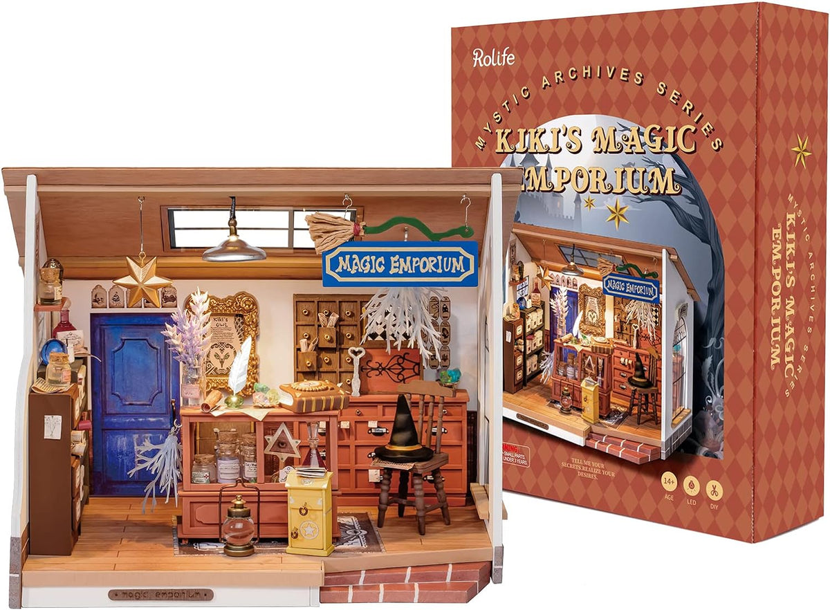 Rolife Kit de Casa en Miniatura - Kiki's Magic Emporium