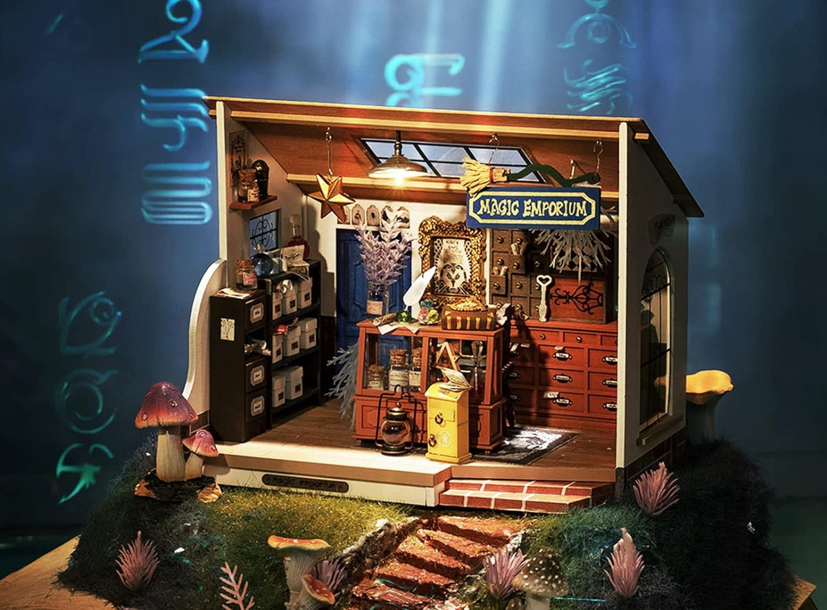 Rolife Kit de Casa en Miniatura - Kiki's Magic Emporium