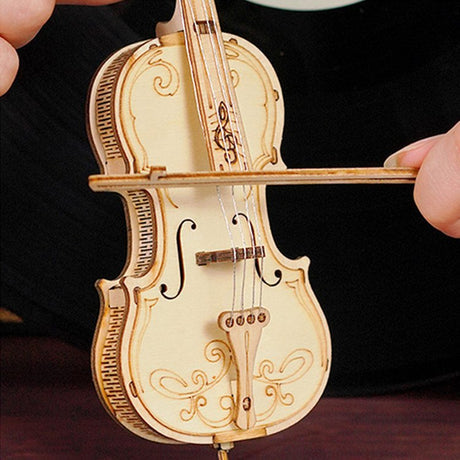 Cello - Mini Chelo - Maqueta de Madera Rolife