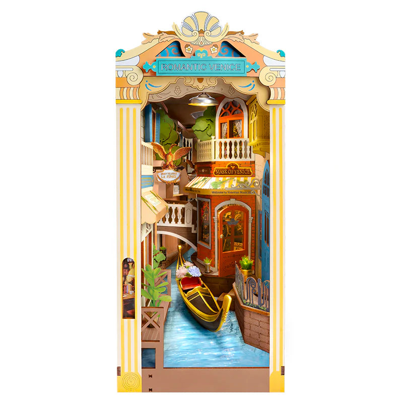 Booknook 3D "Romantic Venice" - Maqueta para Armar (Robotime)