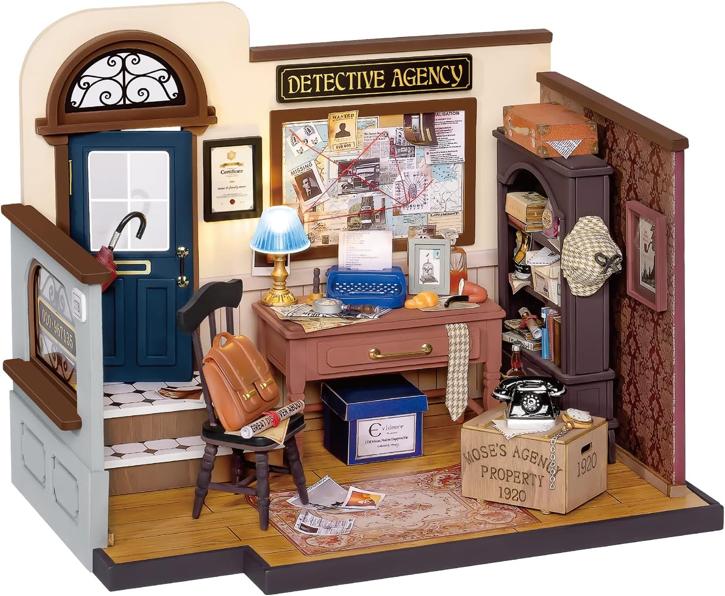 Agencia de Detective Mose - Casitas Miniatura Armable Robotime