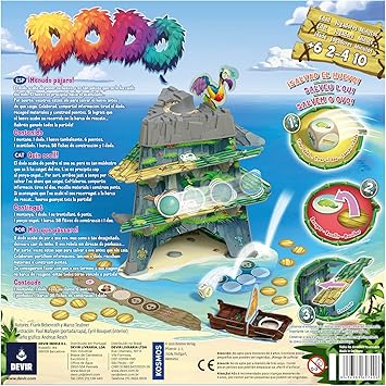 Dodo - Juego de Mesa Cooperativo y de Memoria para Niños (Devir)