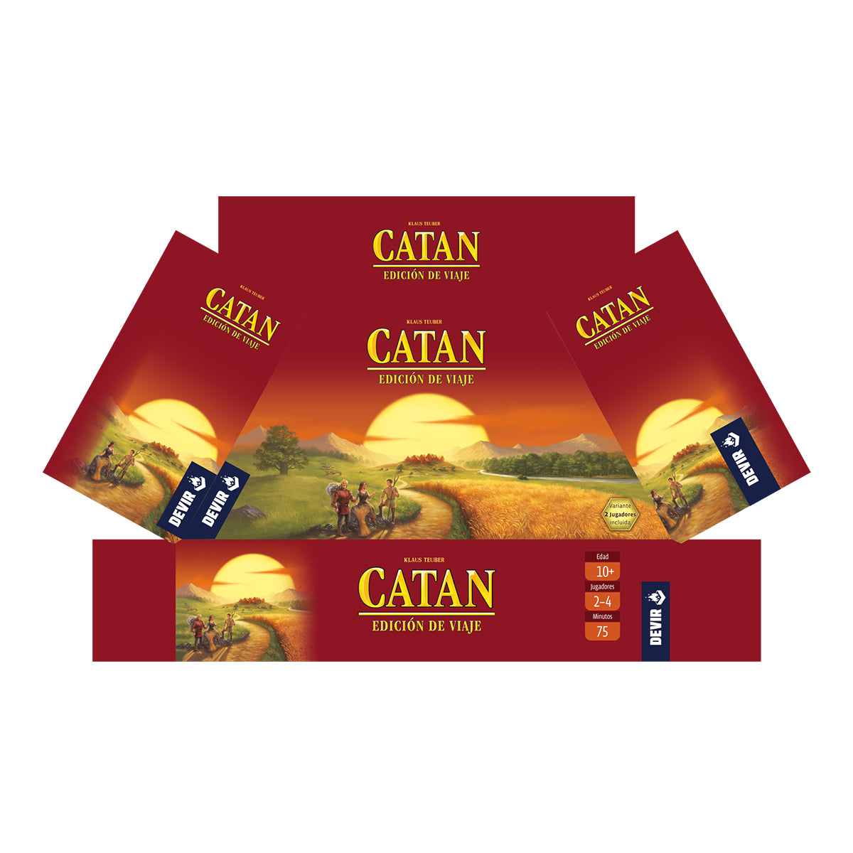 Catan: Edición de Viaje - El Clásico Juego de Mesa para Llevar