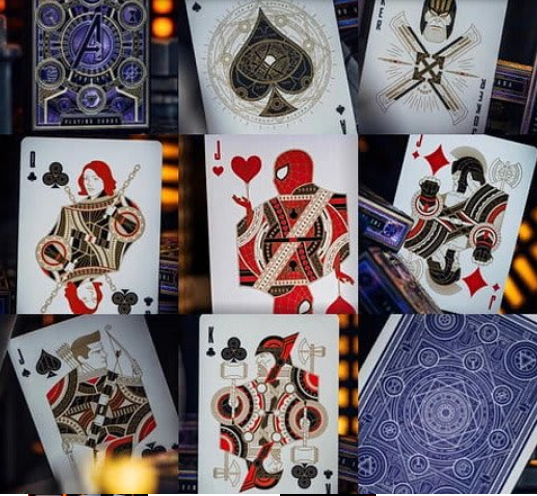 Juego De Cartas Premium  Marvel Studios The Infinity Saga Theory11 Avengers