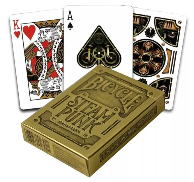 BICYCLE® STEAMPUNK DORADO/BRONCE