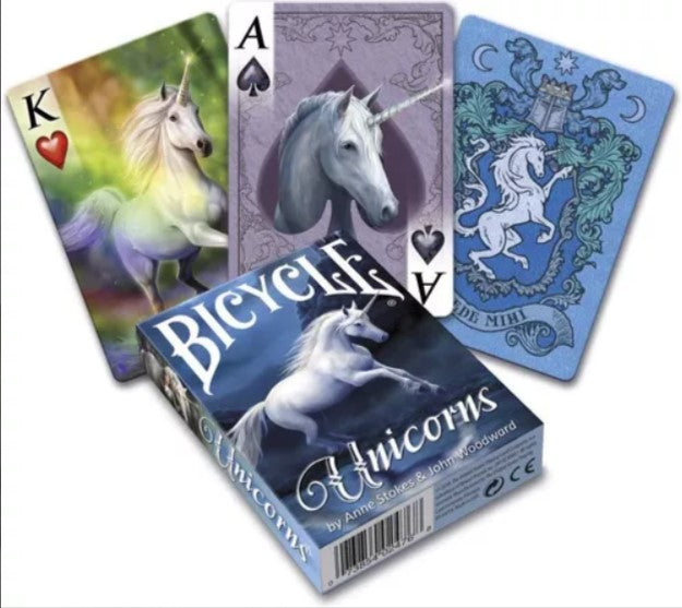 BICYCLE® UNICORNS DE ANNE STOKES