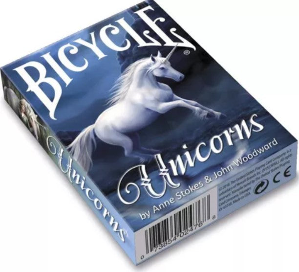 BICYCLE® UNICORNS DE ANNE STOKES