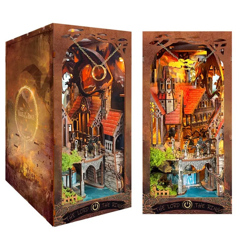 Separador de Libros - El valle de los Anillos - tematica de "El Señor de los Anillos".