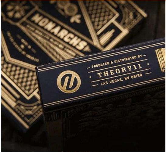 JUEGO DE CARTAS BLUE MONARCH - THEORY11