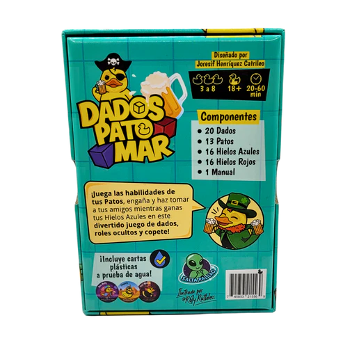 DADOS PATO MAR: ¡Engaño, Dados y Hielo en Alta Mar!