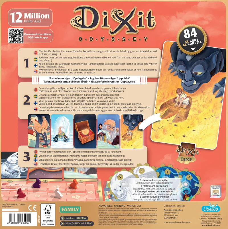DIXIT ODYSSEY REFRESH: Donde la Fantasía no Tiene Límites