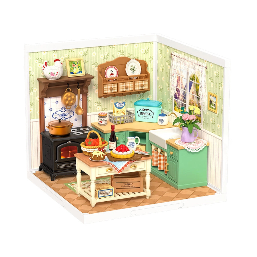 ROLIFE Super Creator: Farmhouse Kitchen (DW024) - Maqueta Modular DIY Rústica