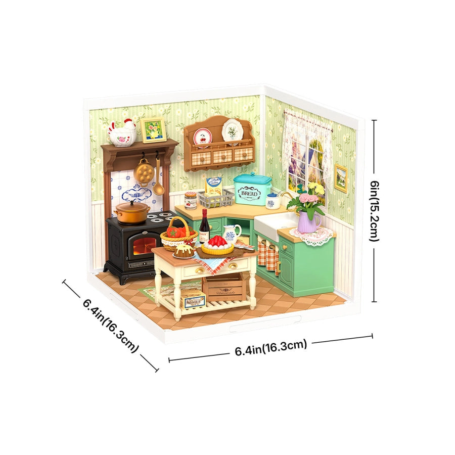 ROLIFE Super Creator: Farmhouse Kitchen (DW024) - Maqueta Modular DIY Rústica