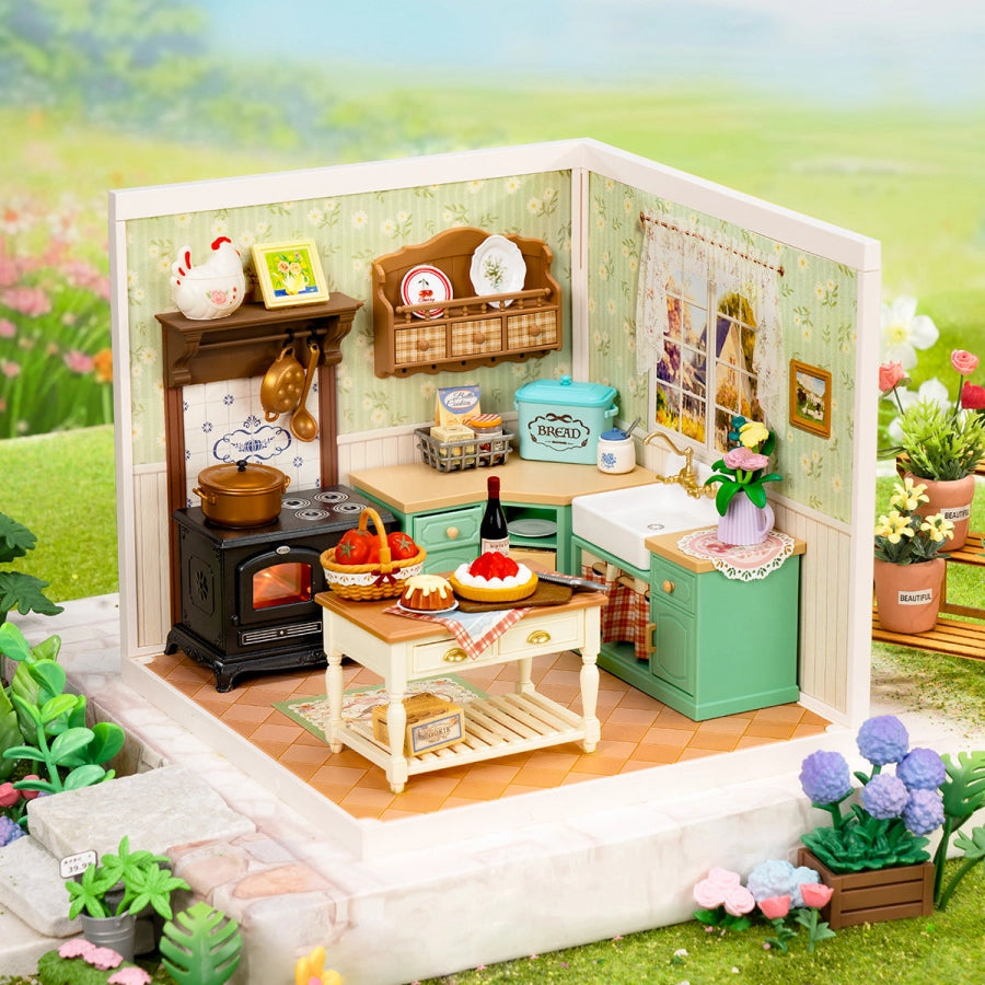ROLIFE Super Creator: Farmhouse Kitchen (DW024) - Maqueta Modular DIY Rústica