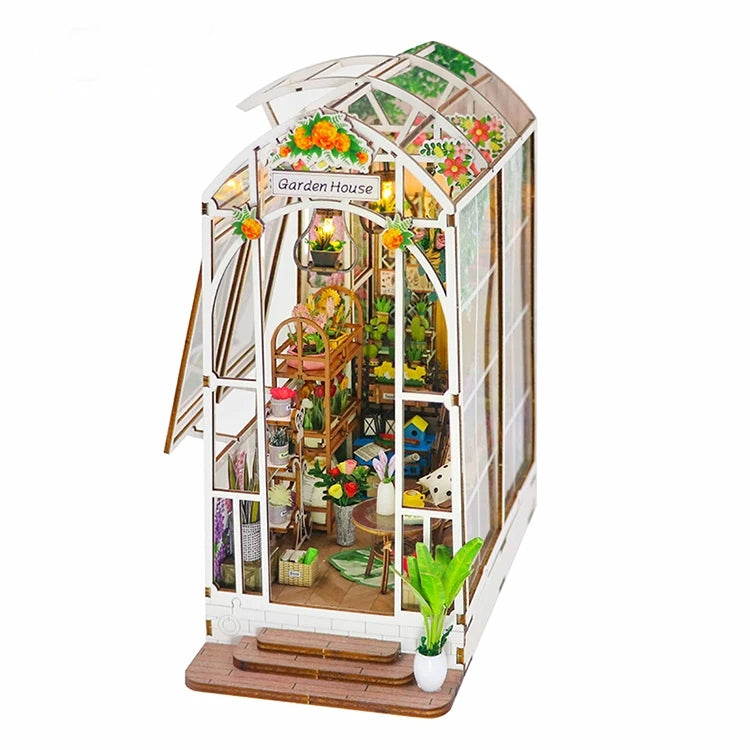 Invernadero Miniatura - Separador de Libros Armable - Booknook M2313