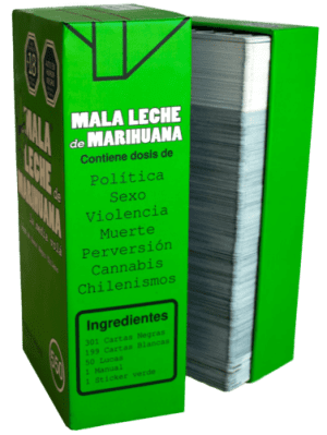 Mala Leche de Marihuana - Expansión y Juego de Humor Negro