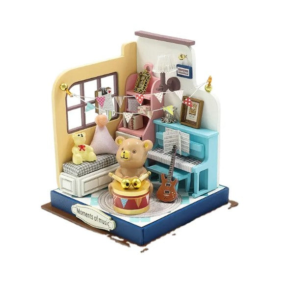 Hongda - Moments of music s2303 - Kit de Casa de Muñecas Miniatura
