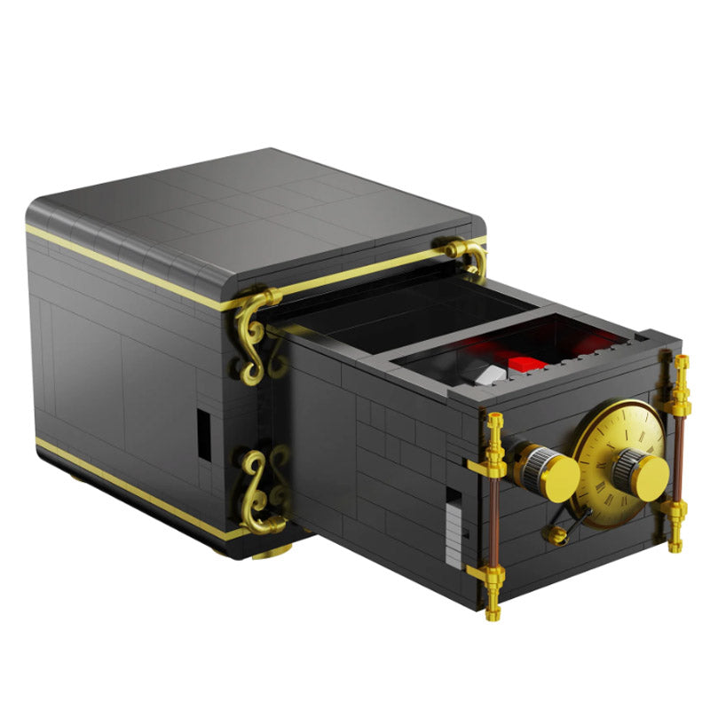 Caja Fuerte Negra con Combinación