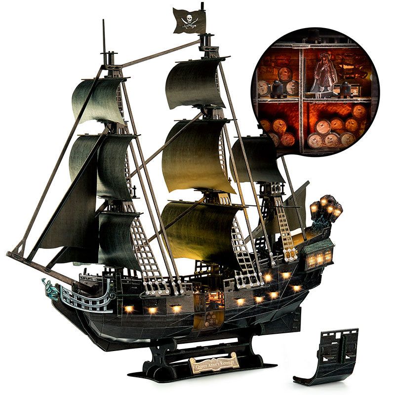 Puzzle 3D La Venganza Reina Ana LED