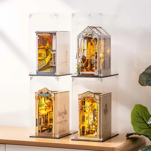 Exhibidor Acrílico para Booknook - Cubierta Protectora (Rolife WD1001)