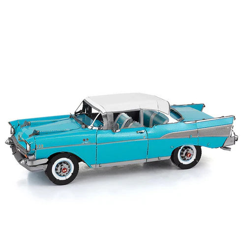 Chevrolet Bel Air 1957 (Auto ClD de Metal (Metal Earth)ásico) - Maqueta 3